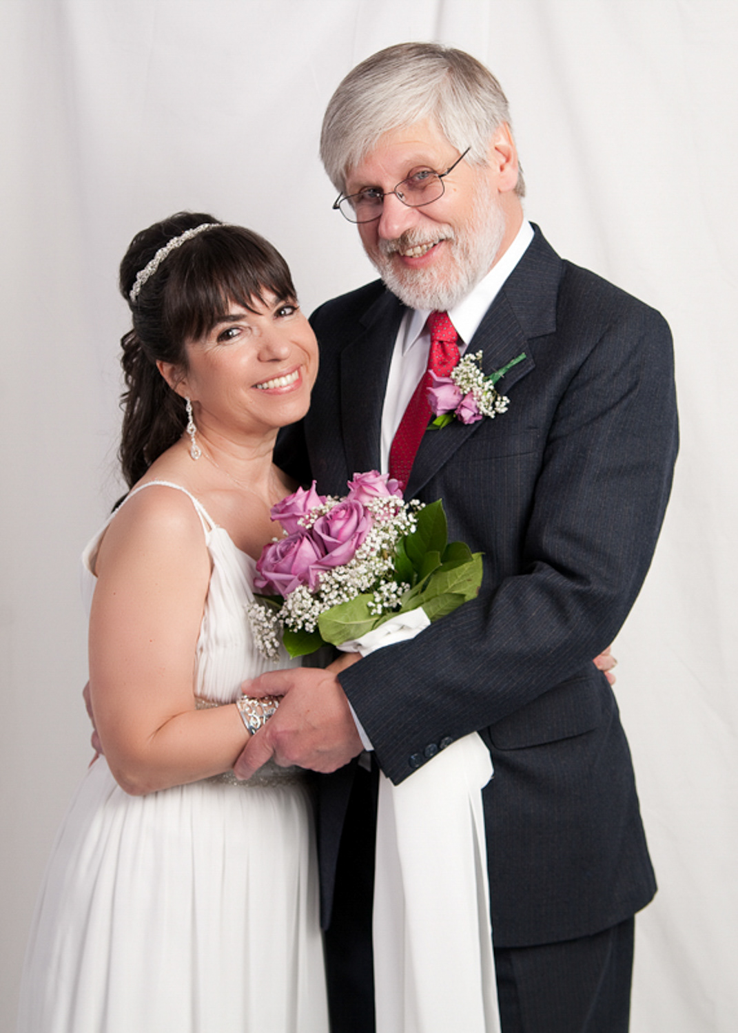 Bride and Groom in Seattle Washington