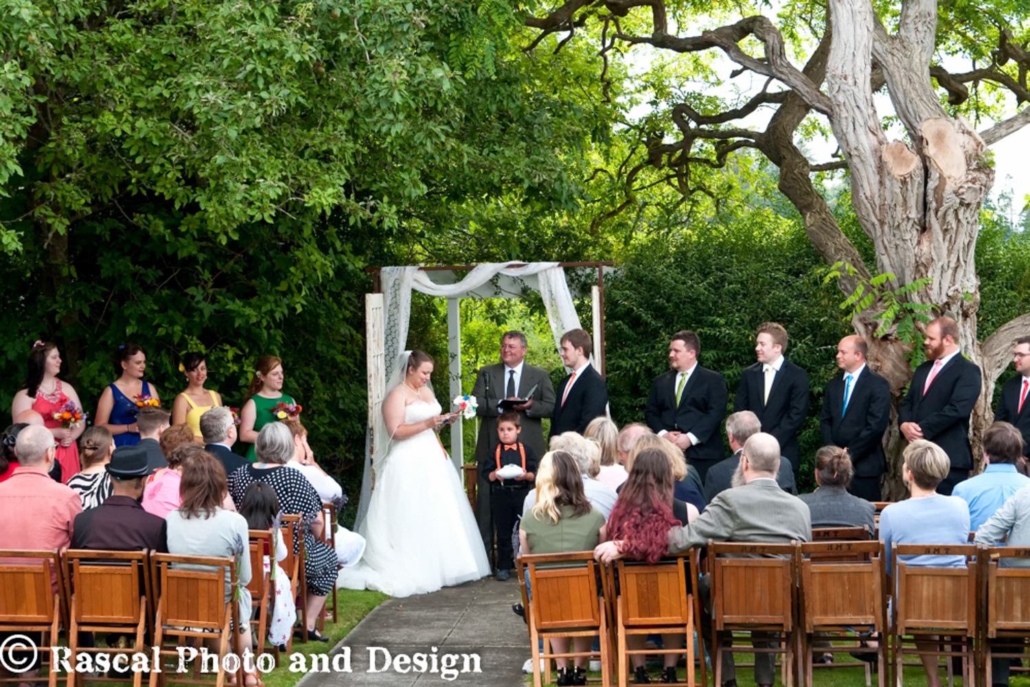 Wedding ceremony in Seattle Washington