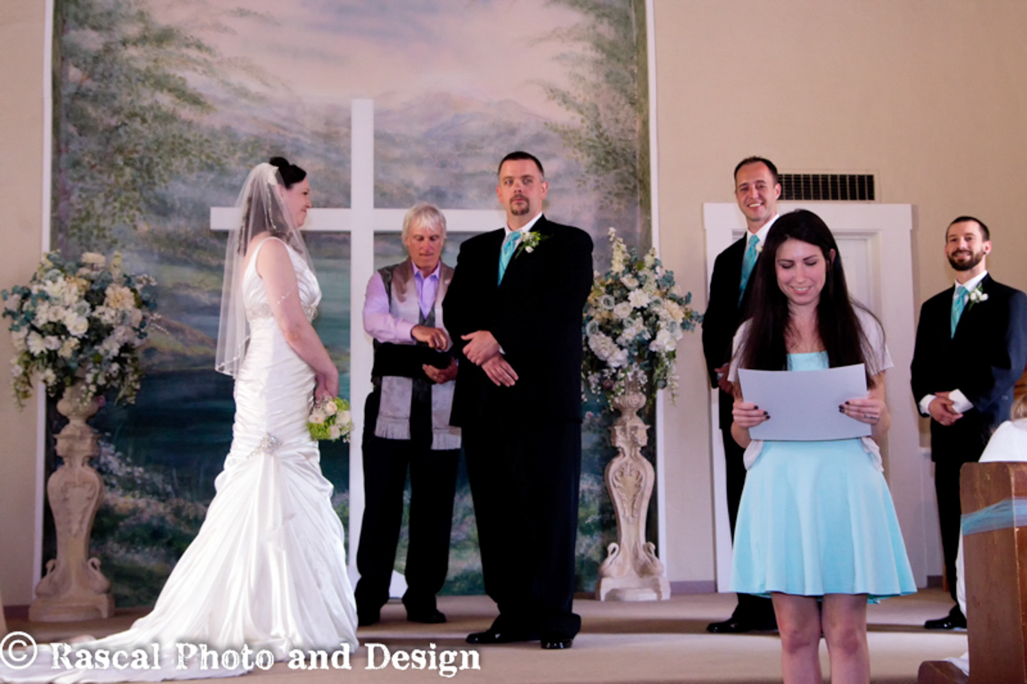 Wedding ceremony in Seattle Washington