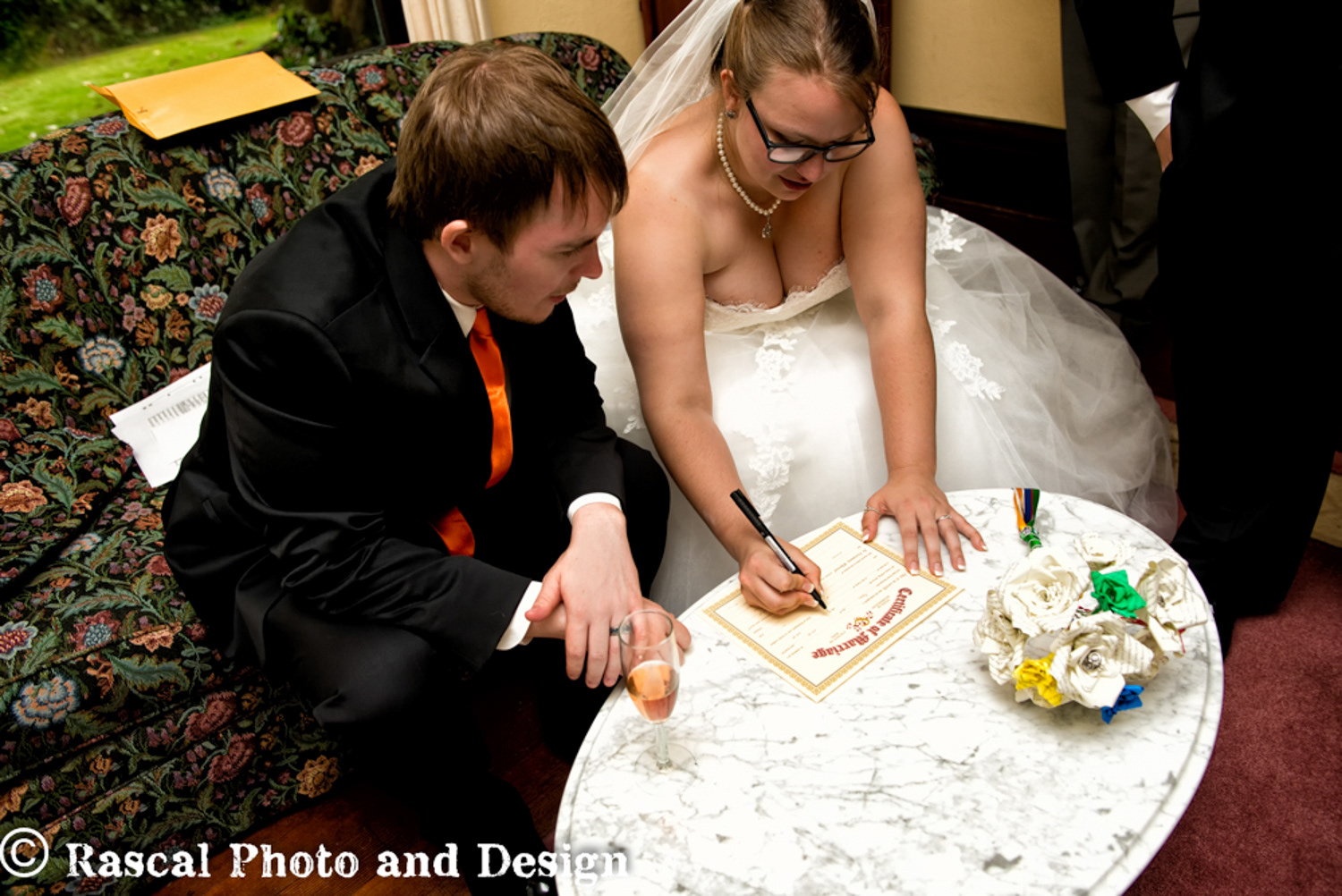 Wedding ceremony in Seattle Washington