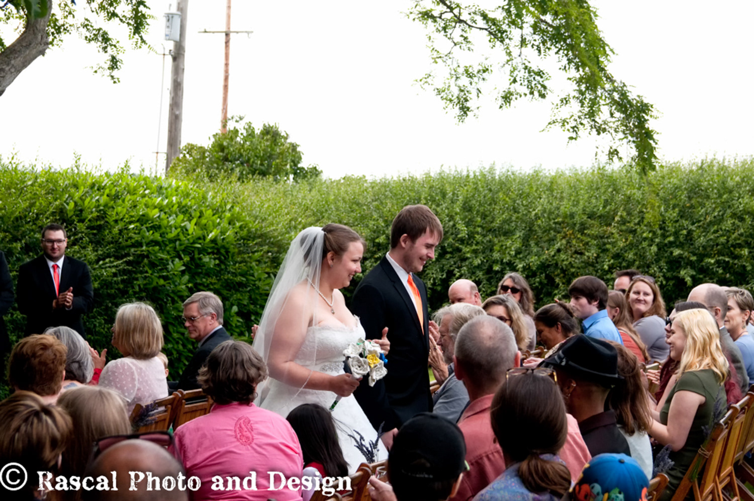 Wedding ceremony in Seattle Washington