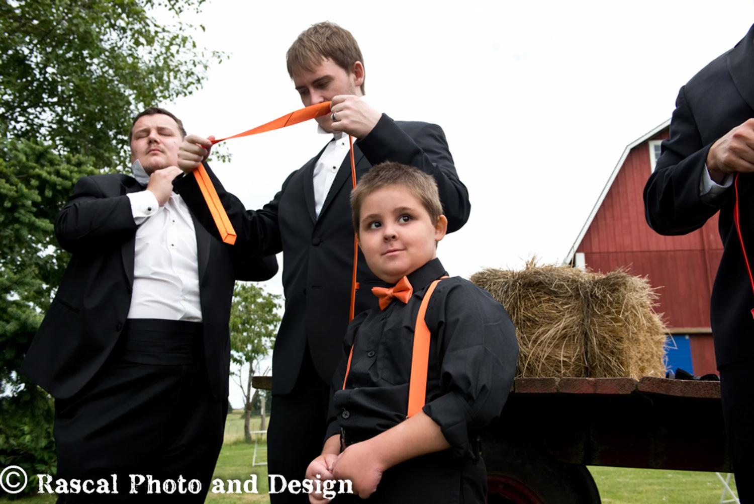 Wedding party in Seattle Washington