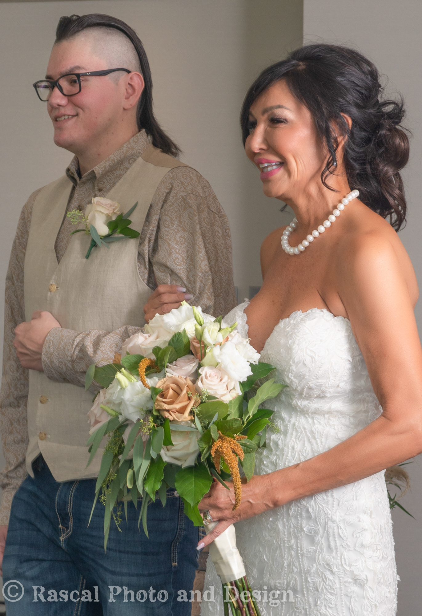 wedding ceremony at the Rimrock Resort in Banff