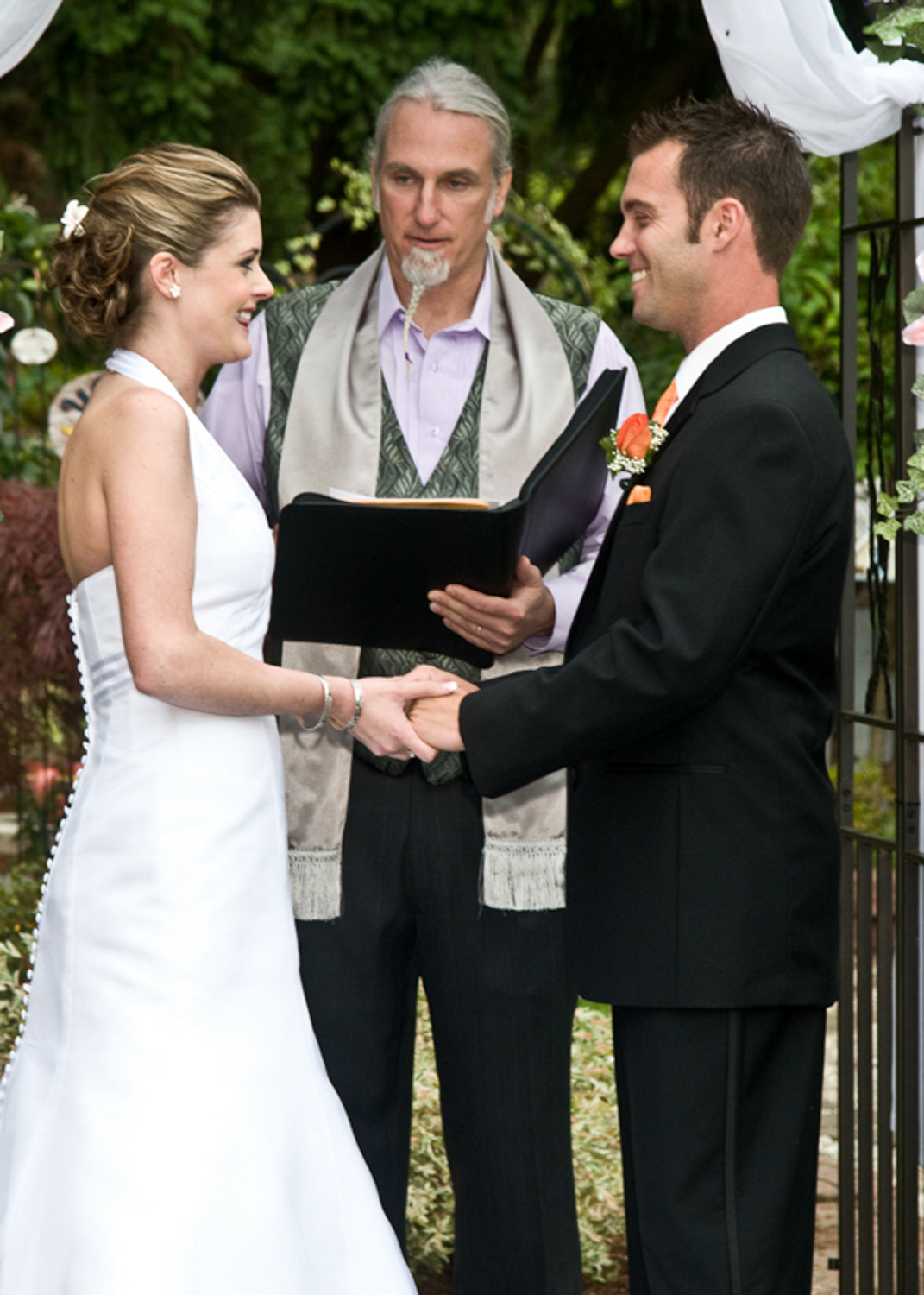 Wedding ceremony in Seattle Washington