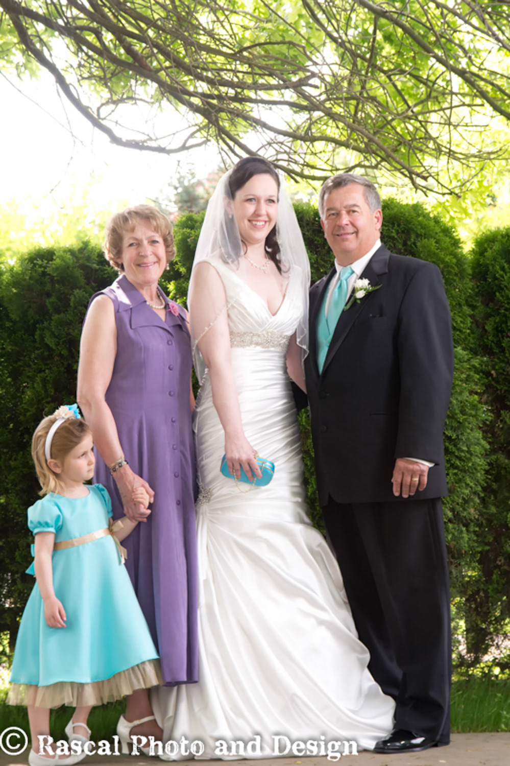 Wedding party in Seattle Washington