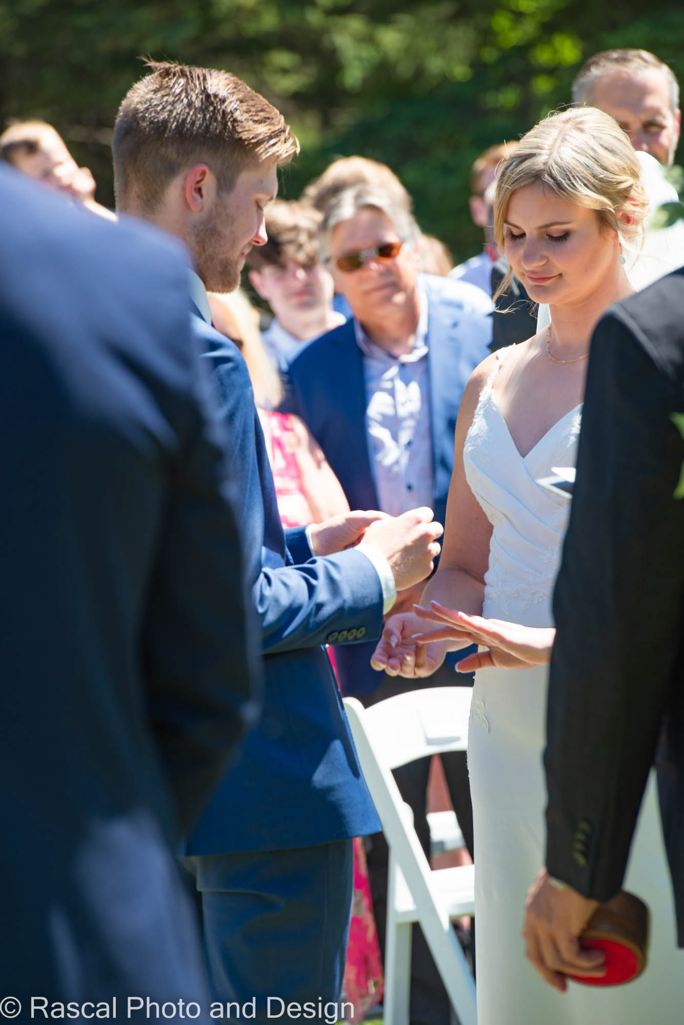 Wedding ceremony at Canmore Ranch with Cornerstone Weddings in Canmore Alberta