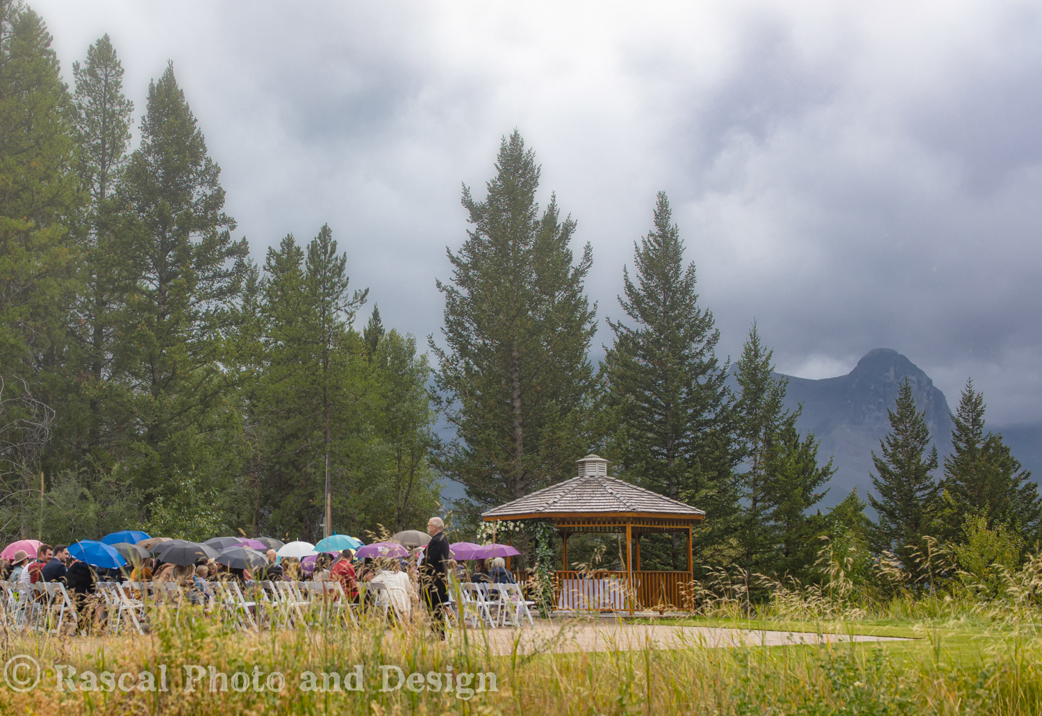 wedding at silvertip resort in Canmore Alberta