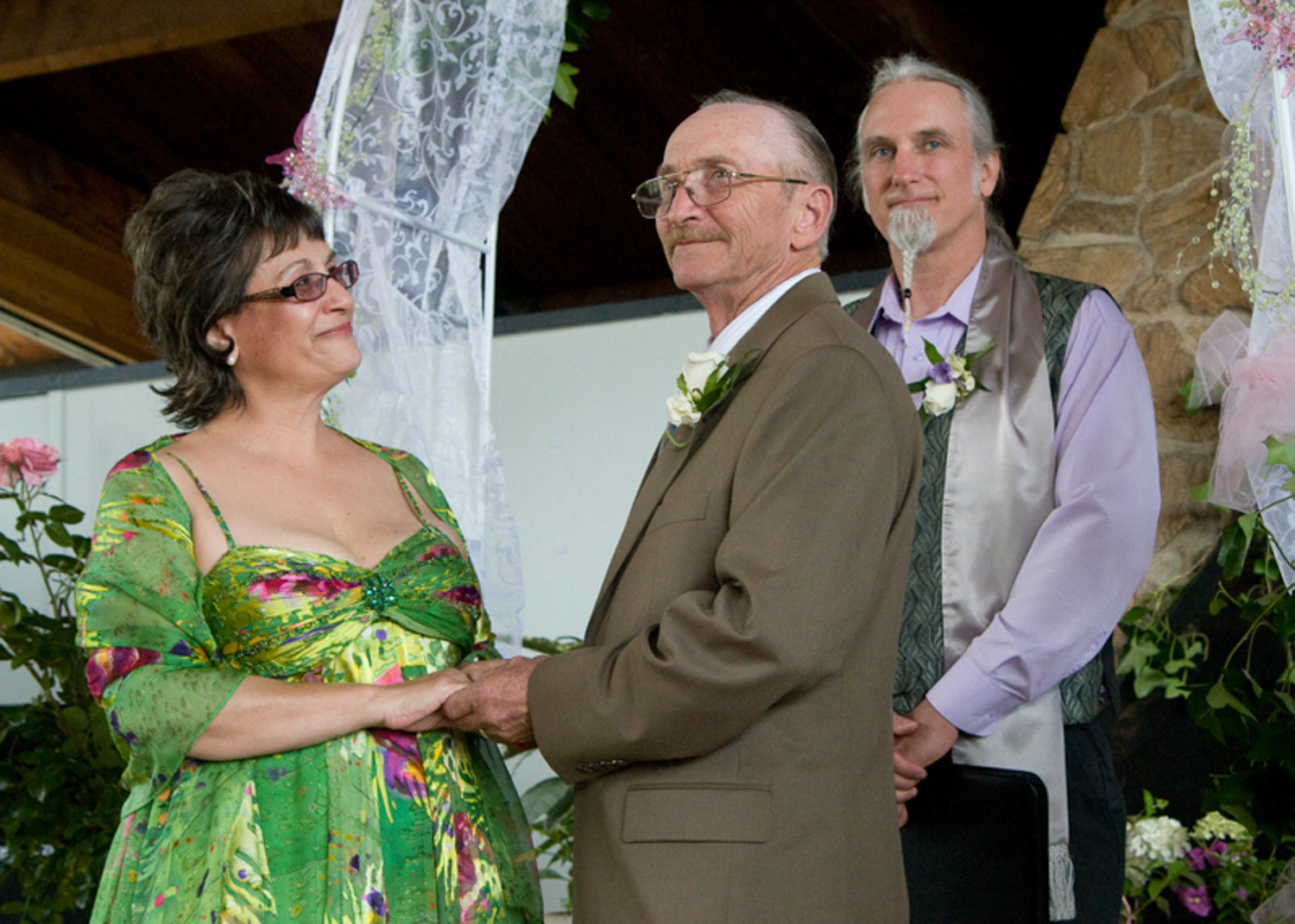 Wedding ceremony in Seattle Washington