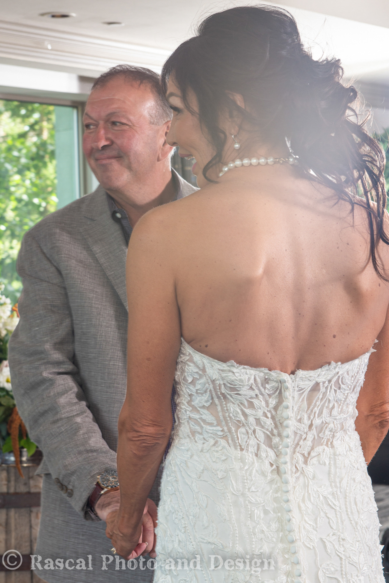 wedding ceremony at the Rimrock Resort in Banff, Alberta