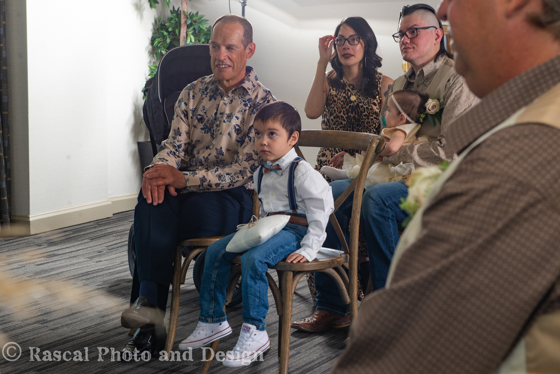 wedding ceremony at the Rimrock Resort in Banff, Alberta
