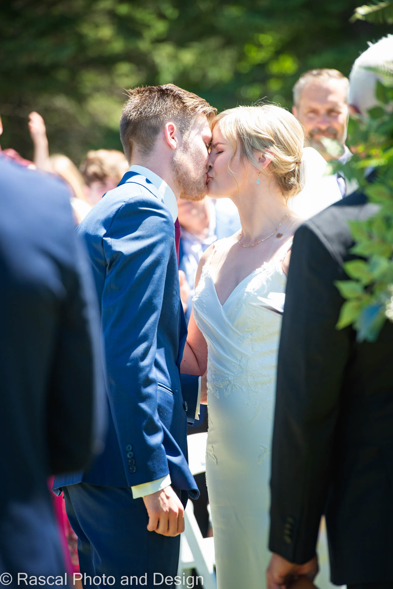 Wedding ceremony at Canmore Ranch with Cornerstone Weddings in Canmore Alberta