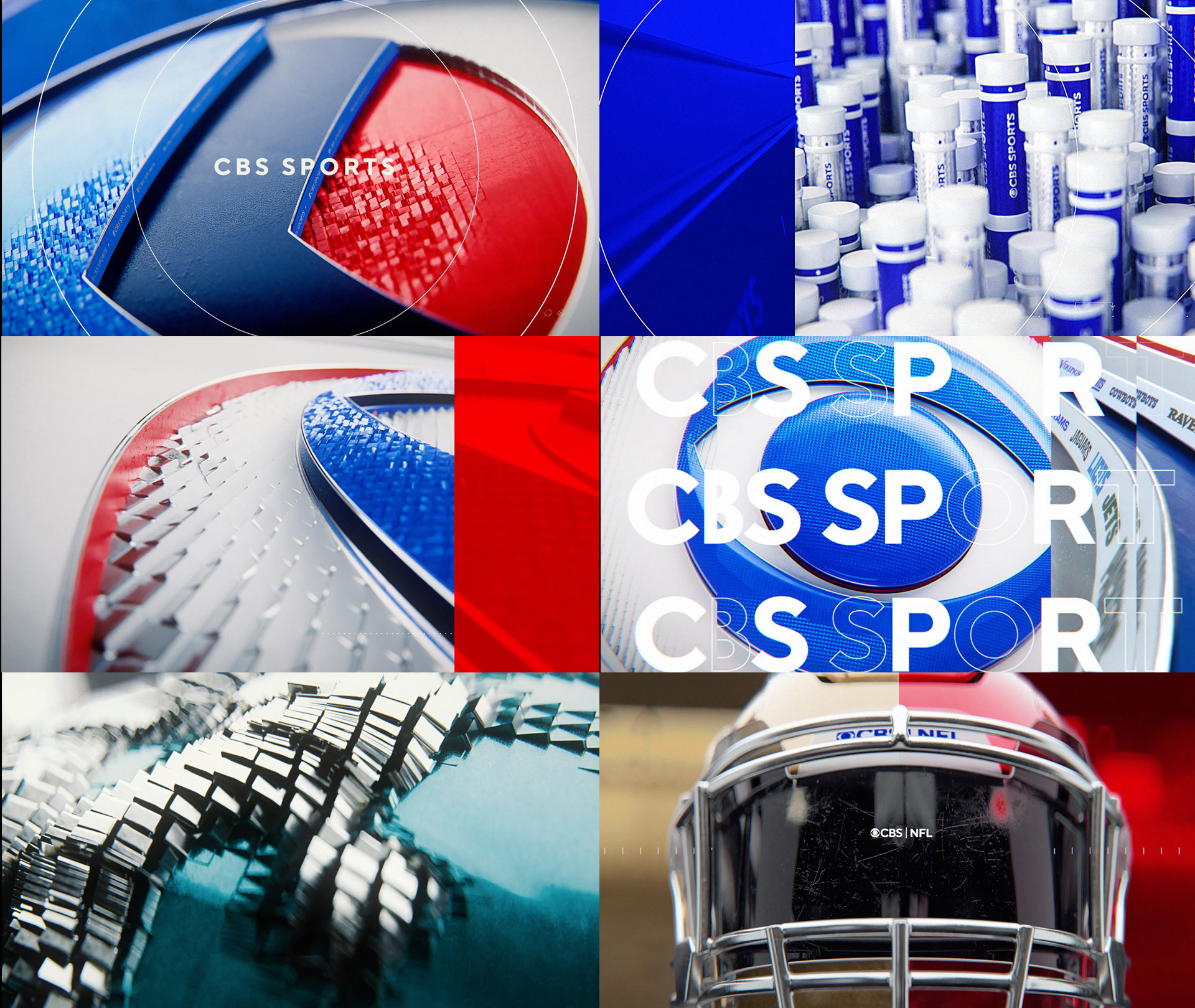 CBS Sports Rebrand / Super Bowl 50 on Behance