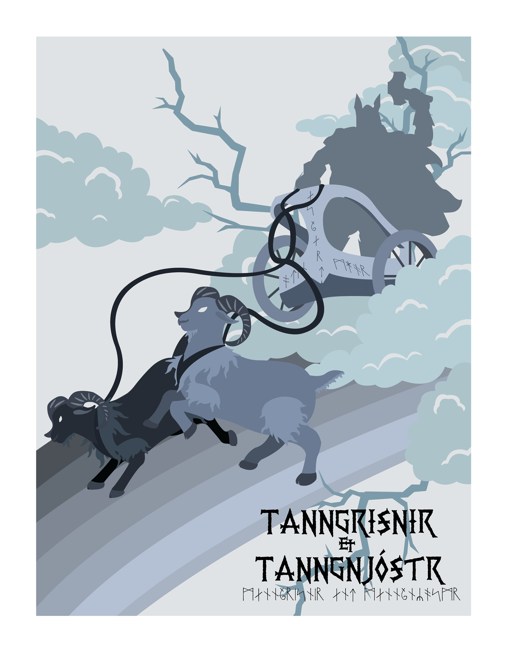 Illustrator - Thor's Goats