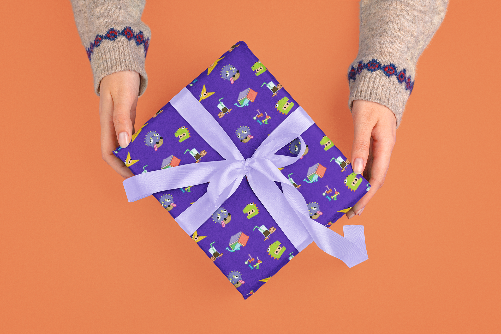 Mock Up - Wrapping Gift Paper