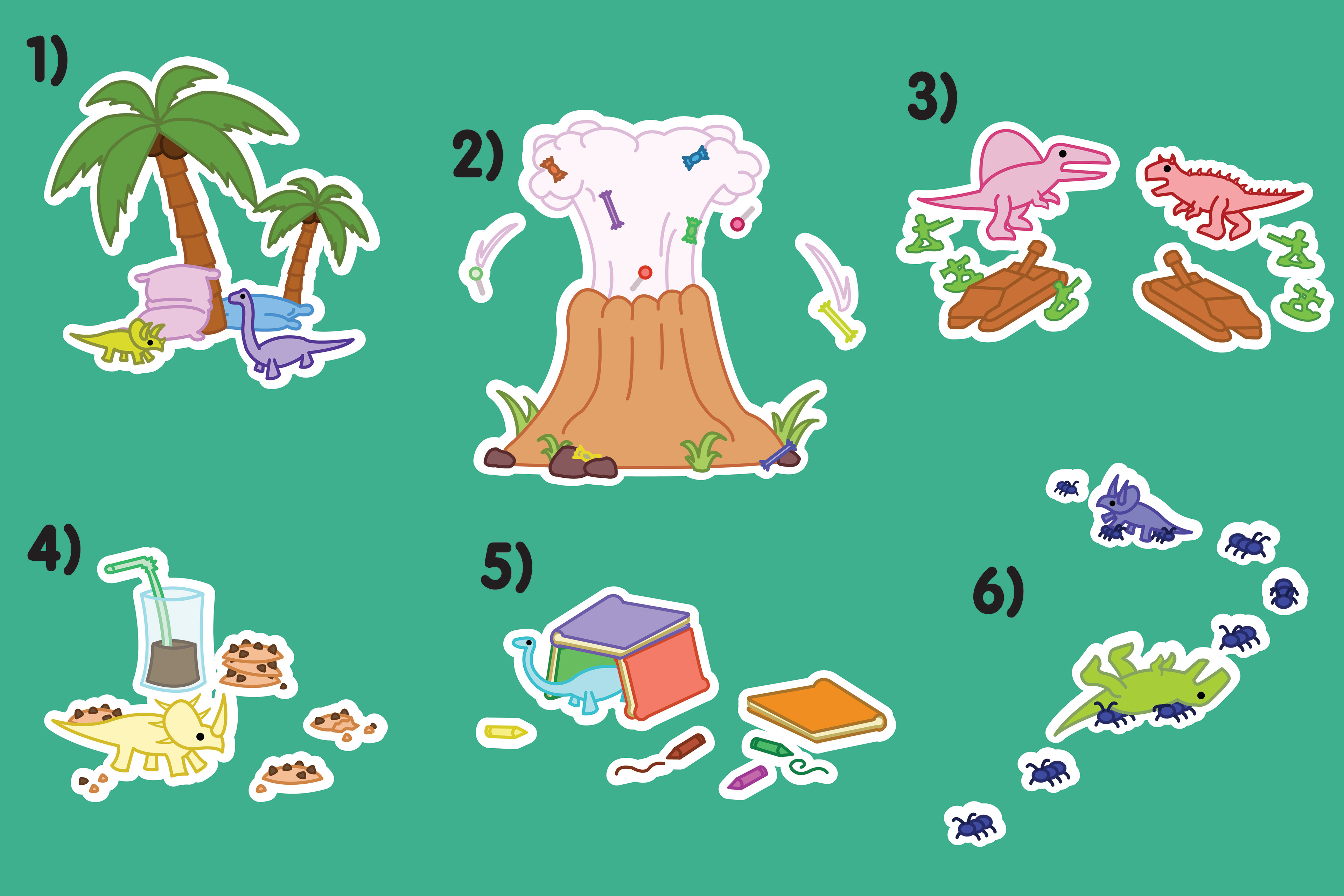 Illustrator - Accent stickers