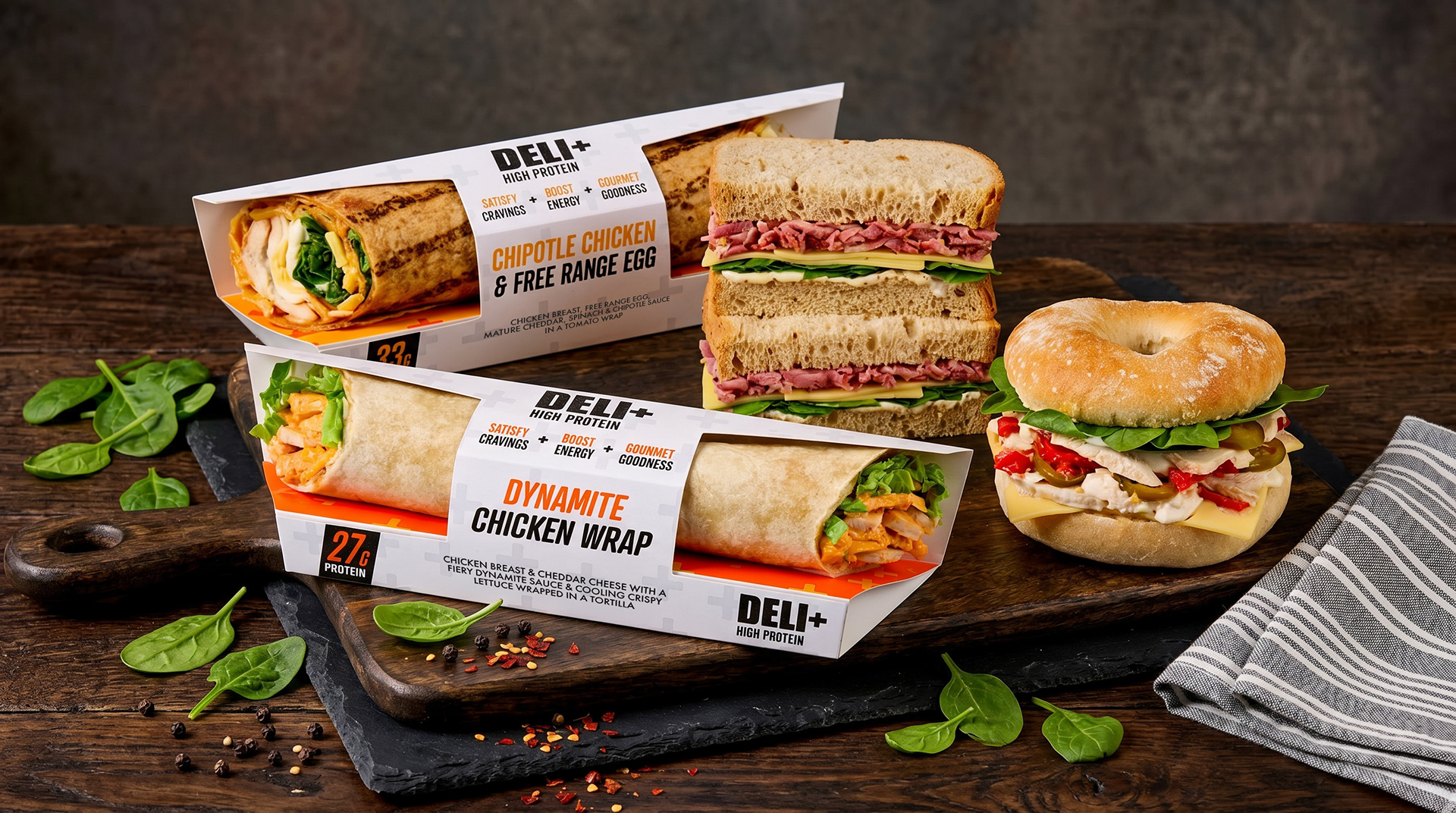 Created the DELI+ High Protein Range