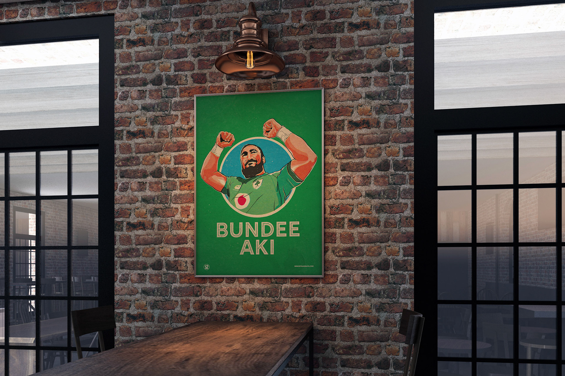 Bundee - IRFU - Framed