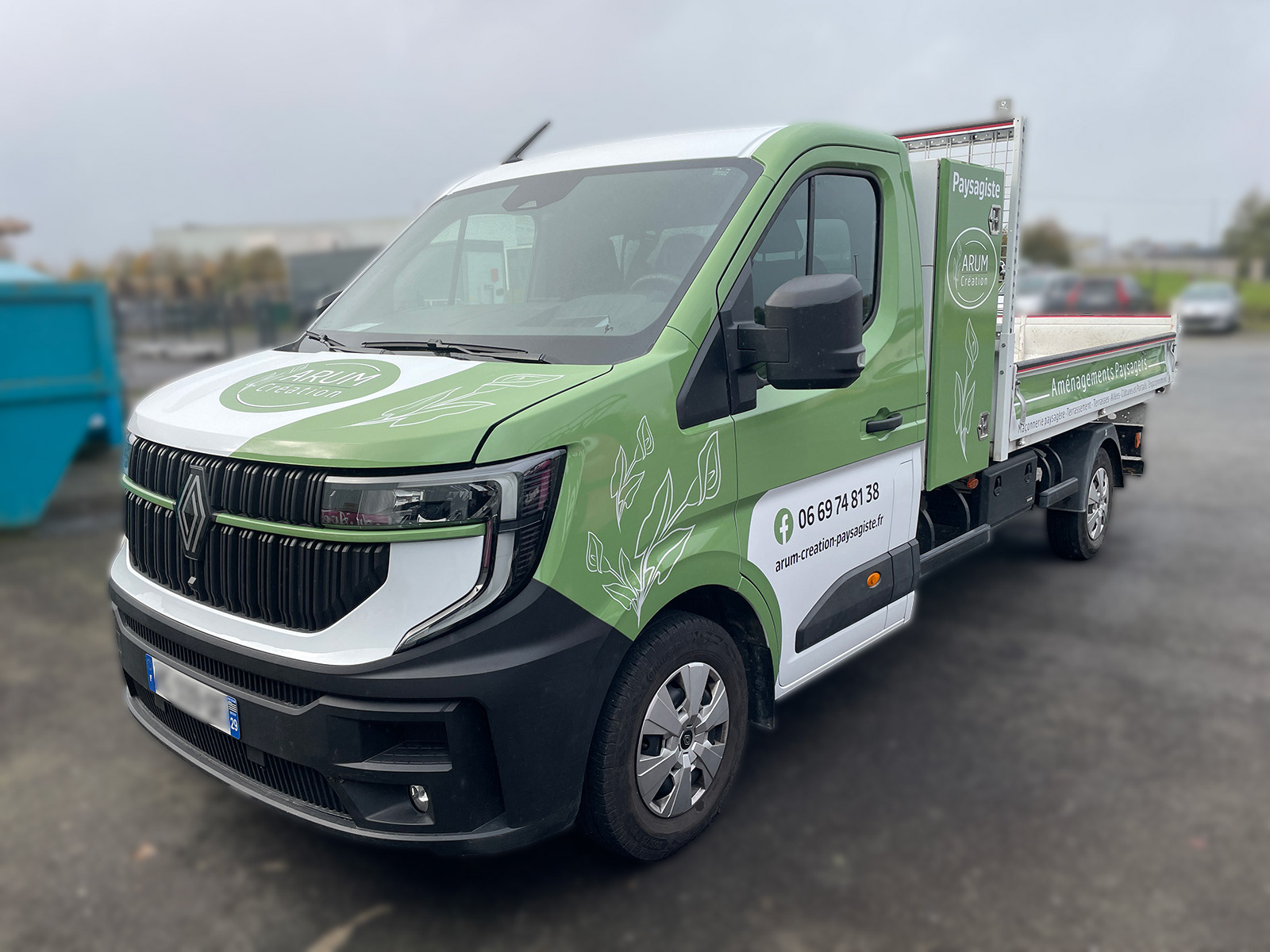 Adhésif découpé + semi covering