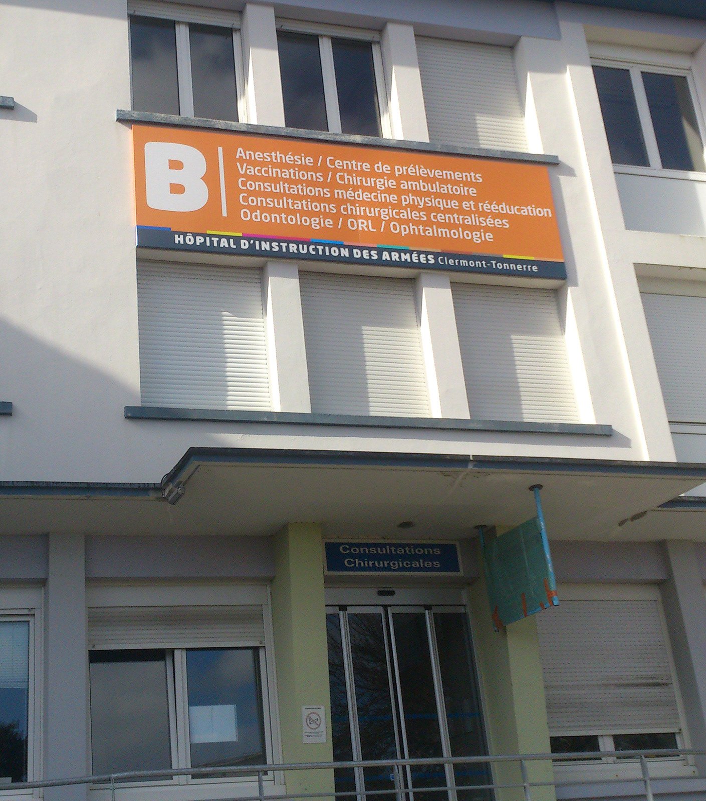 Signalétique Hôpital d'Instruction des Armées de Brest