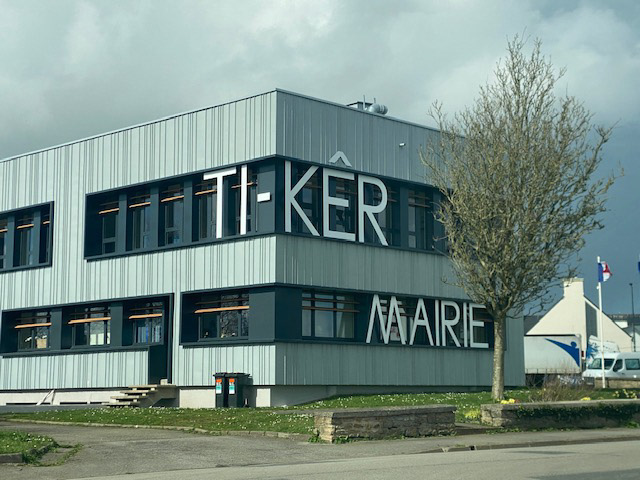 Lettres en aluminium