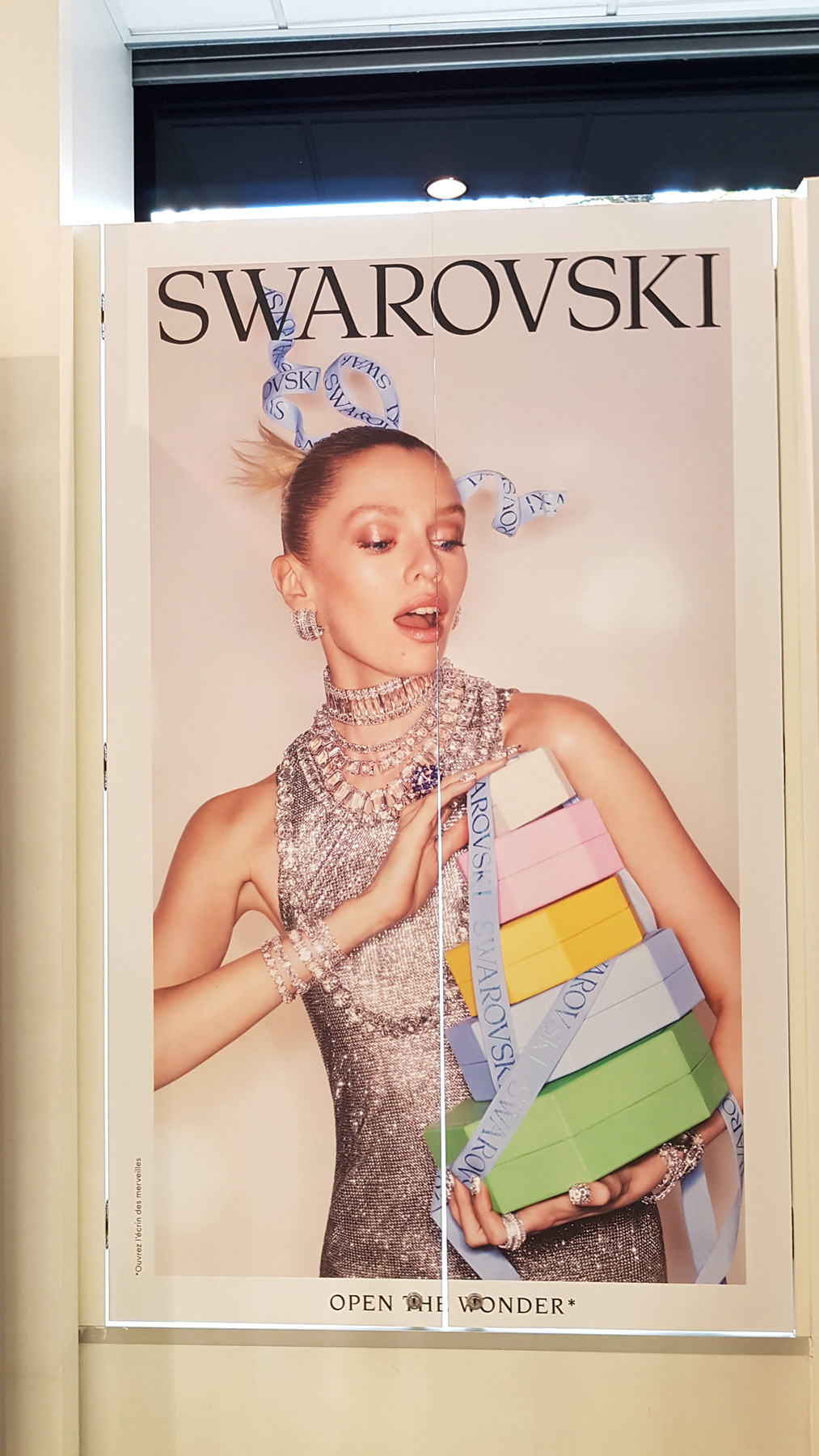 Vitrophanie en adhésif imprimé