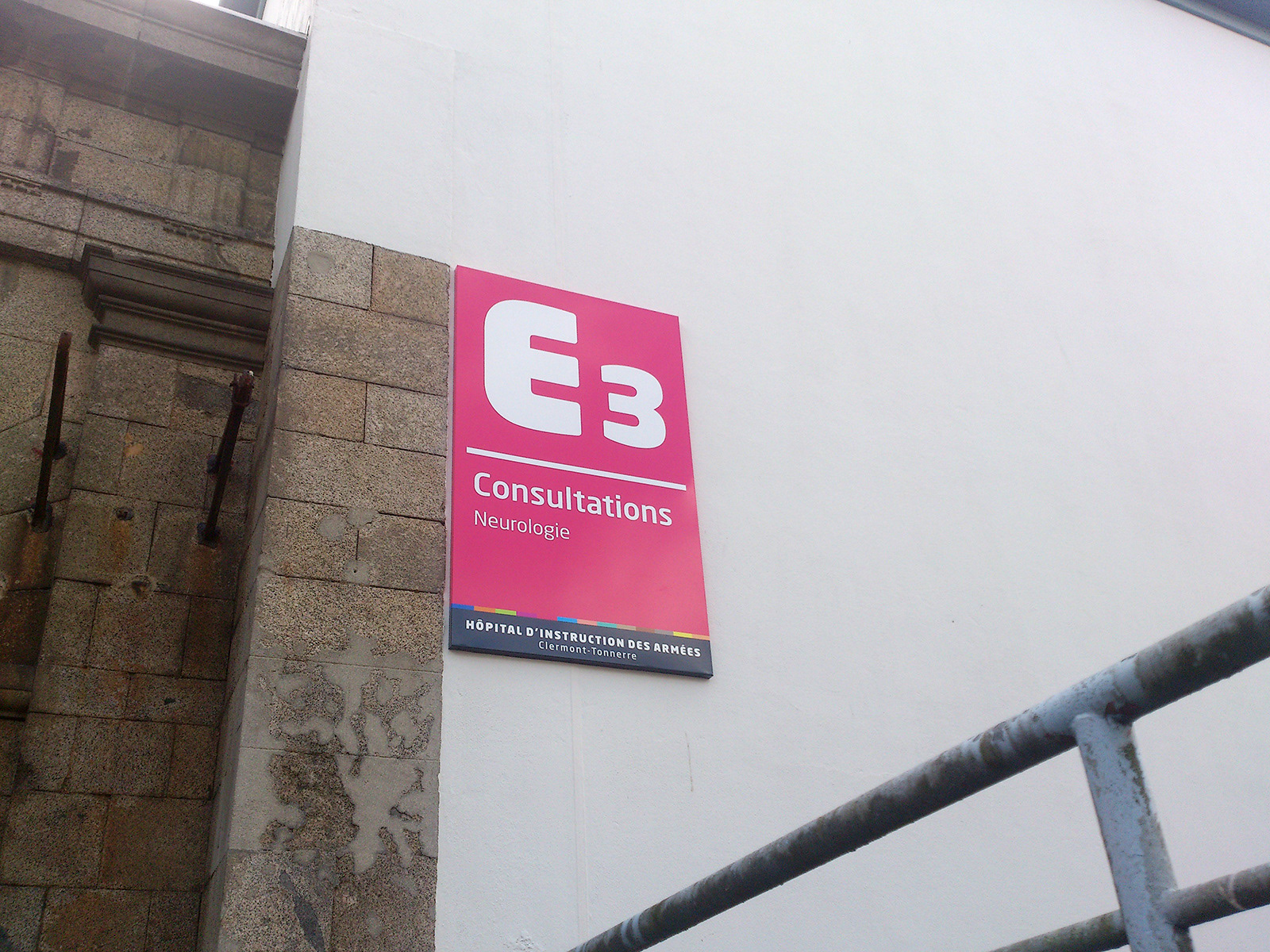 Signalétique Hôpital d'Instruction des Armées de Brest