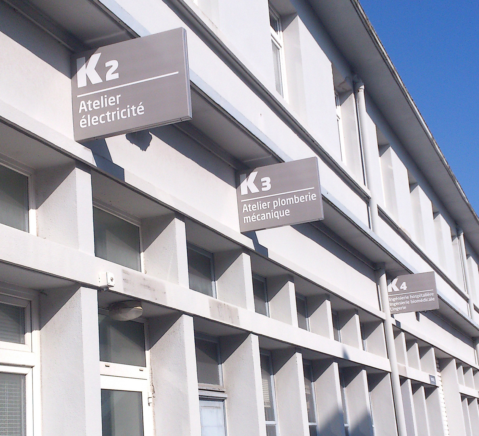 Signalétique Hôpital d'Instruction des Armées de Brest