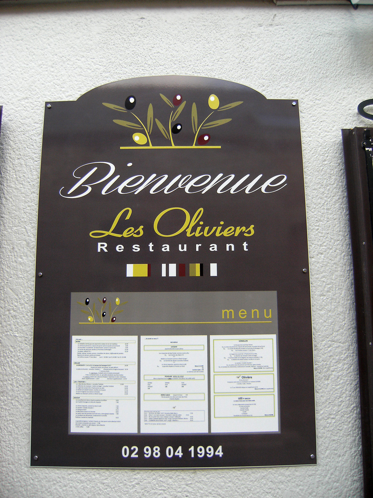 Panneau avec portefeuilles