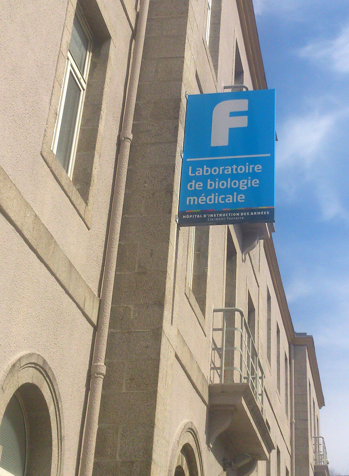 Signalétique Hôpital d'Instruction des Armées de Brest