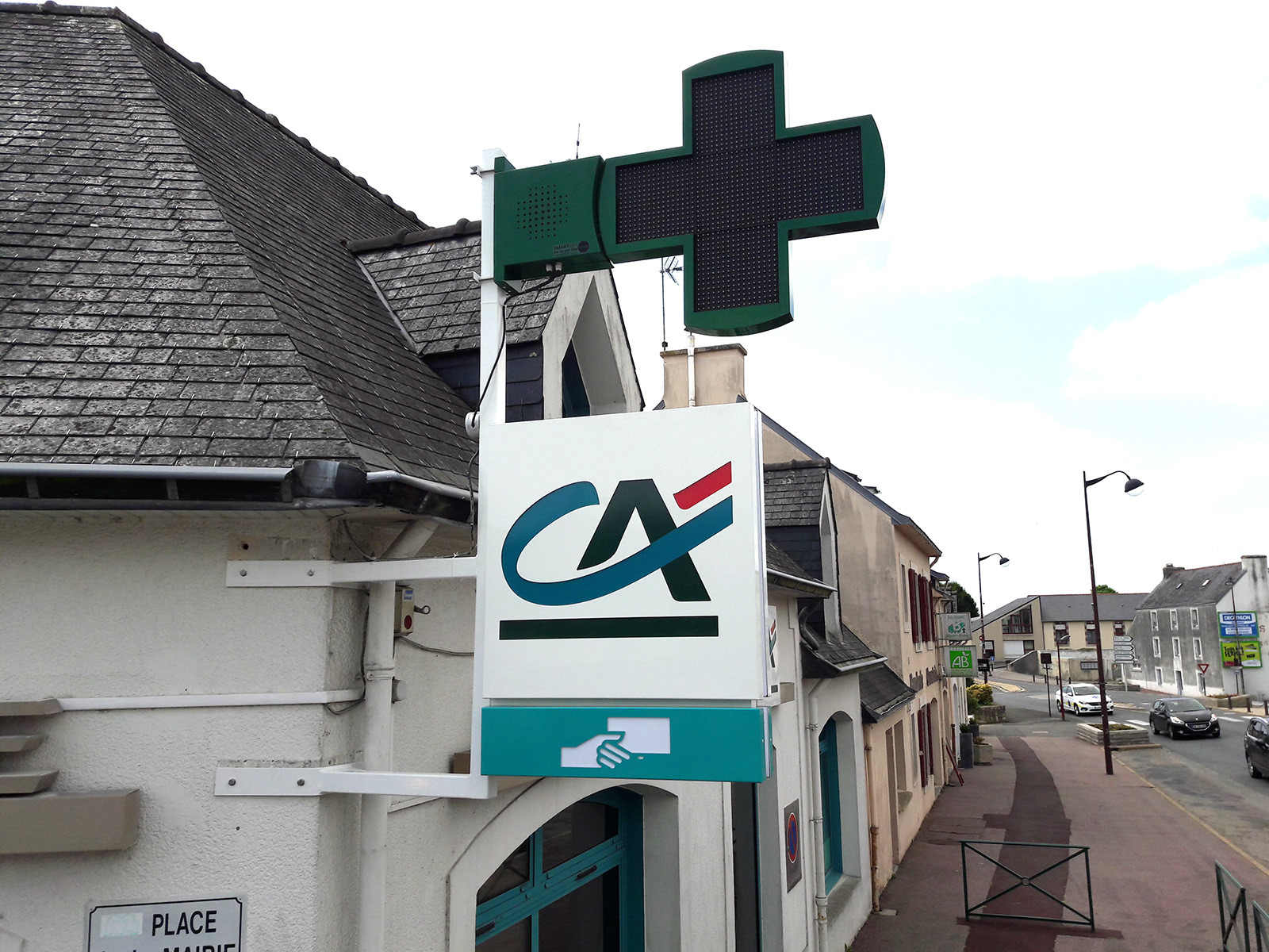 Enseigne drapeau