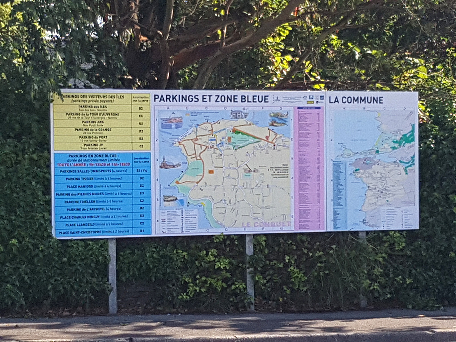 Panneau planimètre grand format