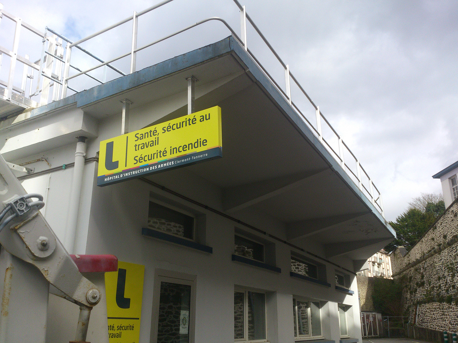 Signalétique Hôpital d'Instruction des Armées de Brest