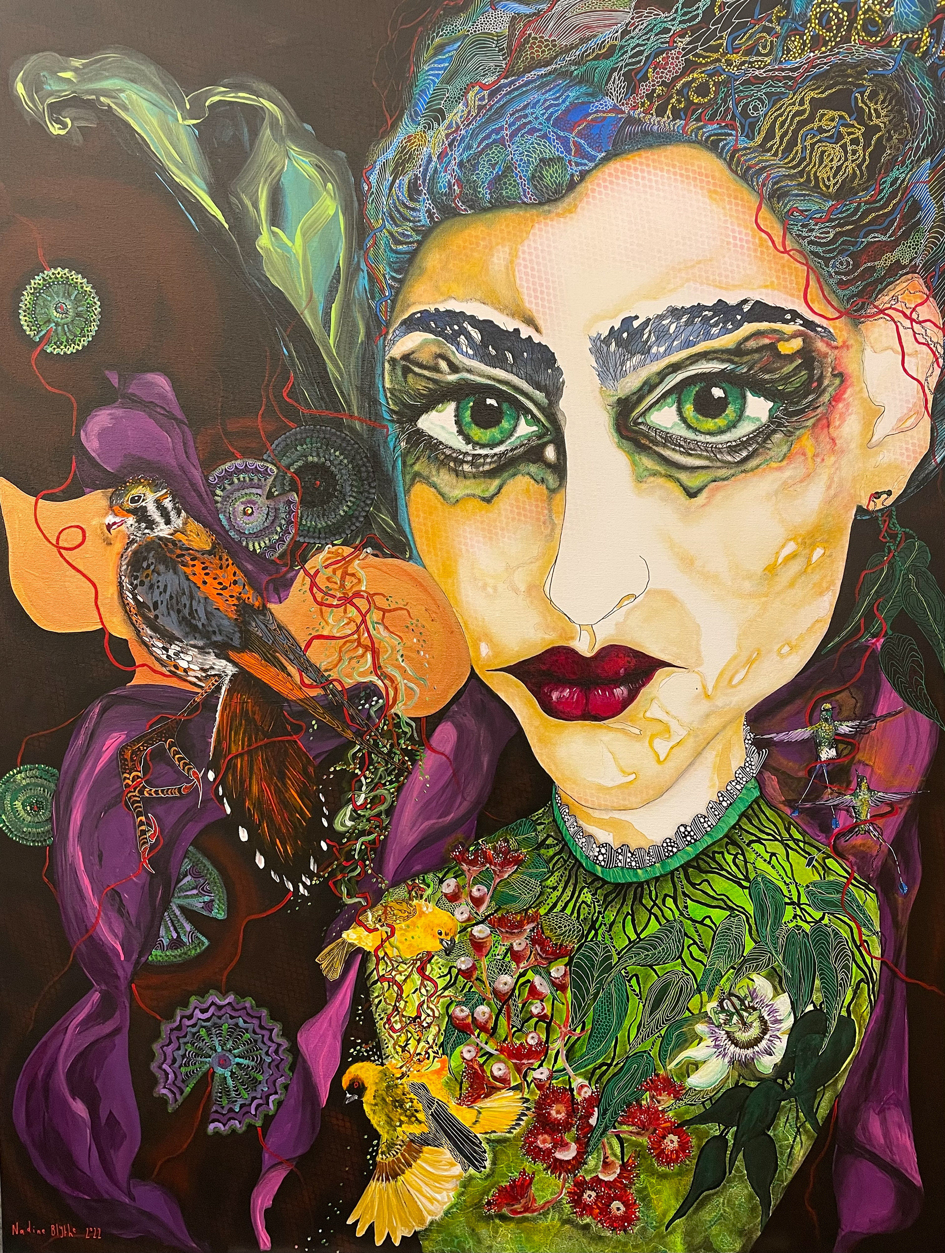 'Green Eyed Girl' 91x121cm SOLD