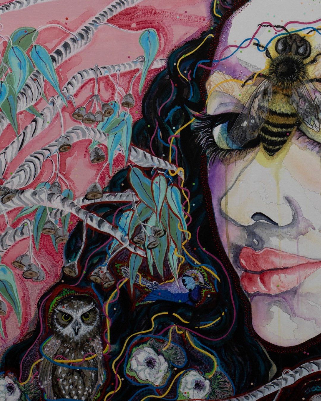 'Bee Keeper' 121x91cm