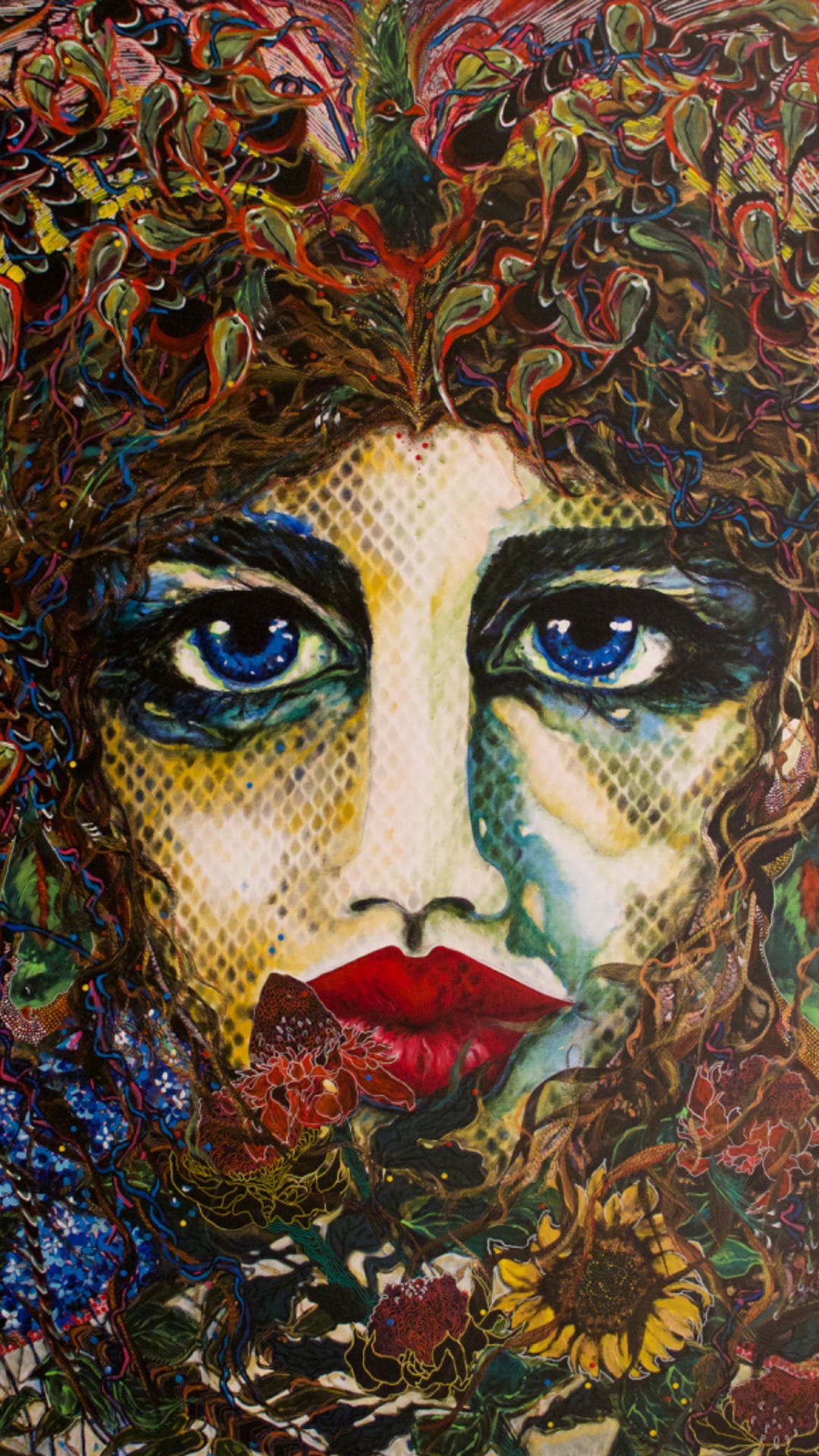 'Girl at Home' 91x121cm