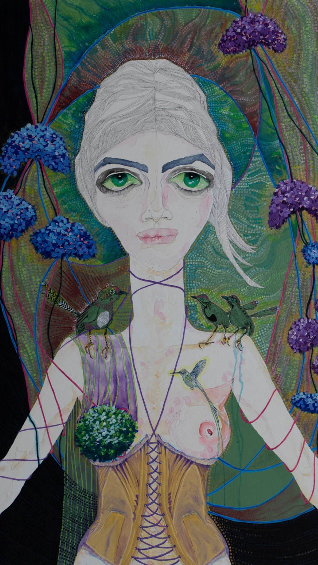 'Virginia Green' 91x121cm