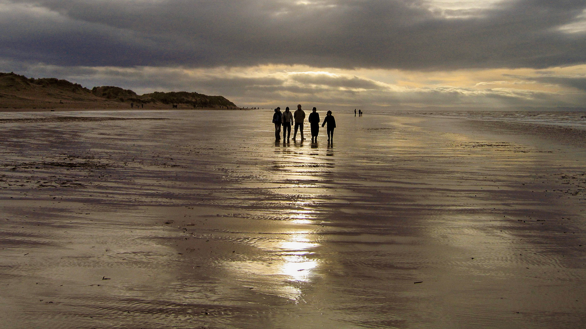 Winter Beach Walk