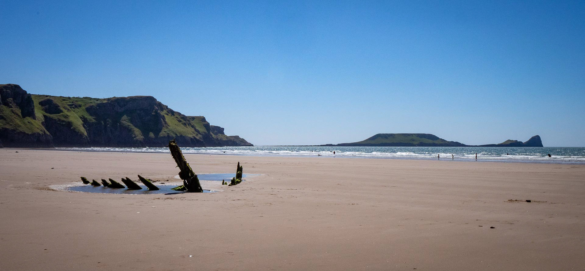 20220707 Vennerne Shipwreck and Worms Head