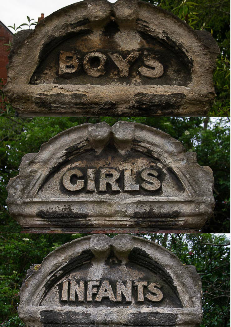 20220515 Victorian School Gateposts, Portsmouth