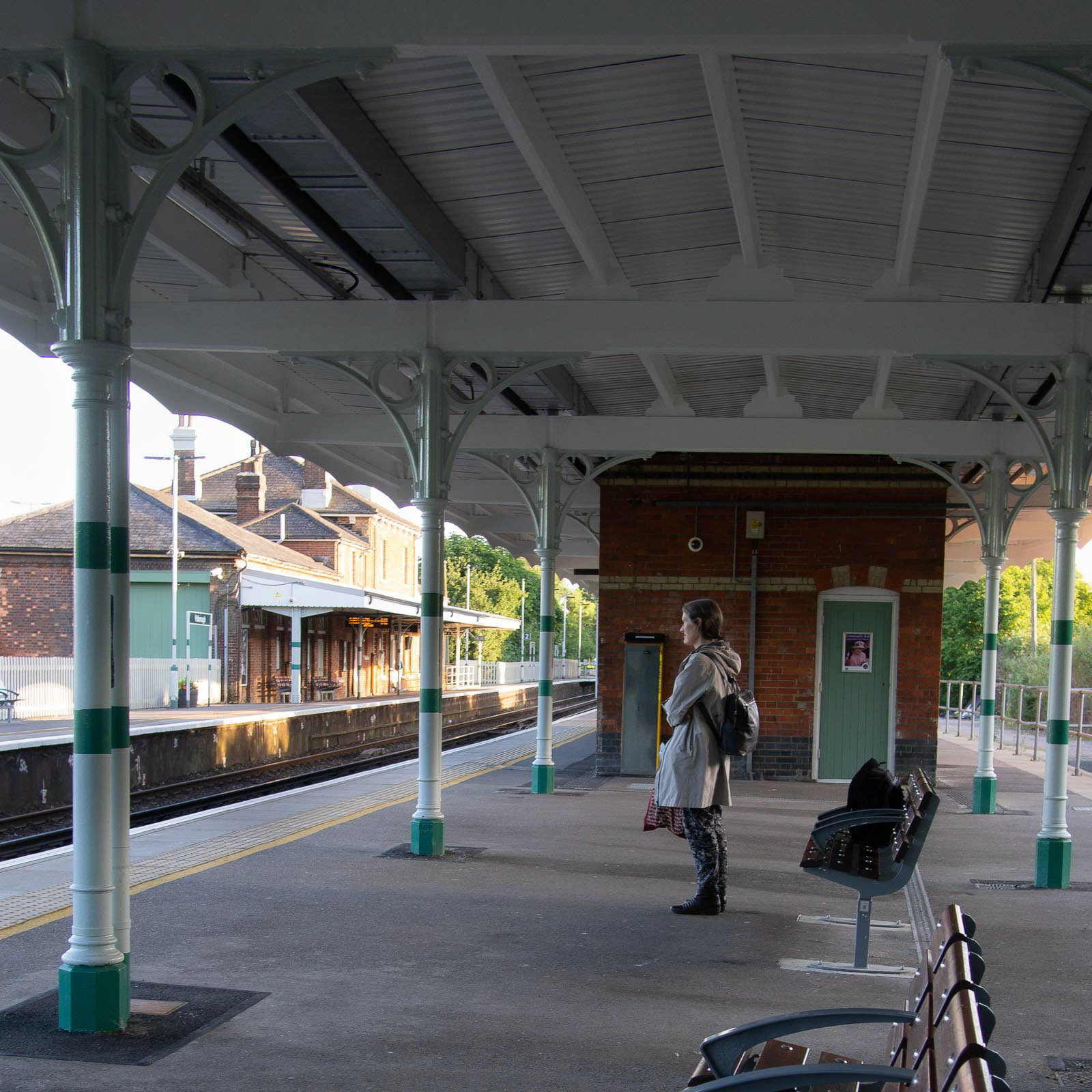 20220620 Waiting at a Railway Station