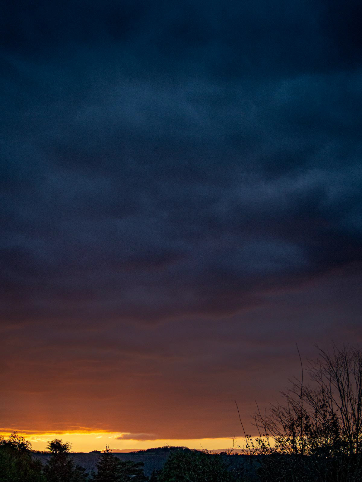 20220120 The sunsets on the South Downs