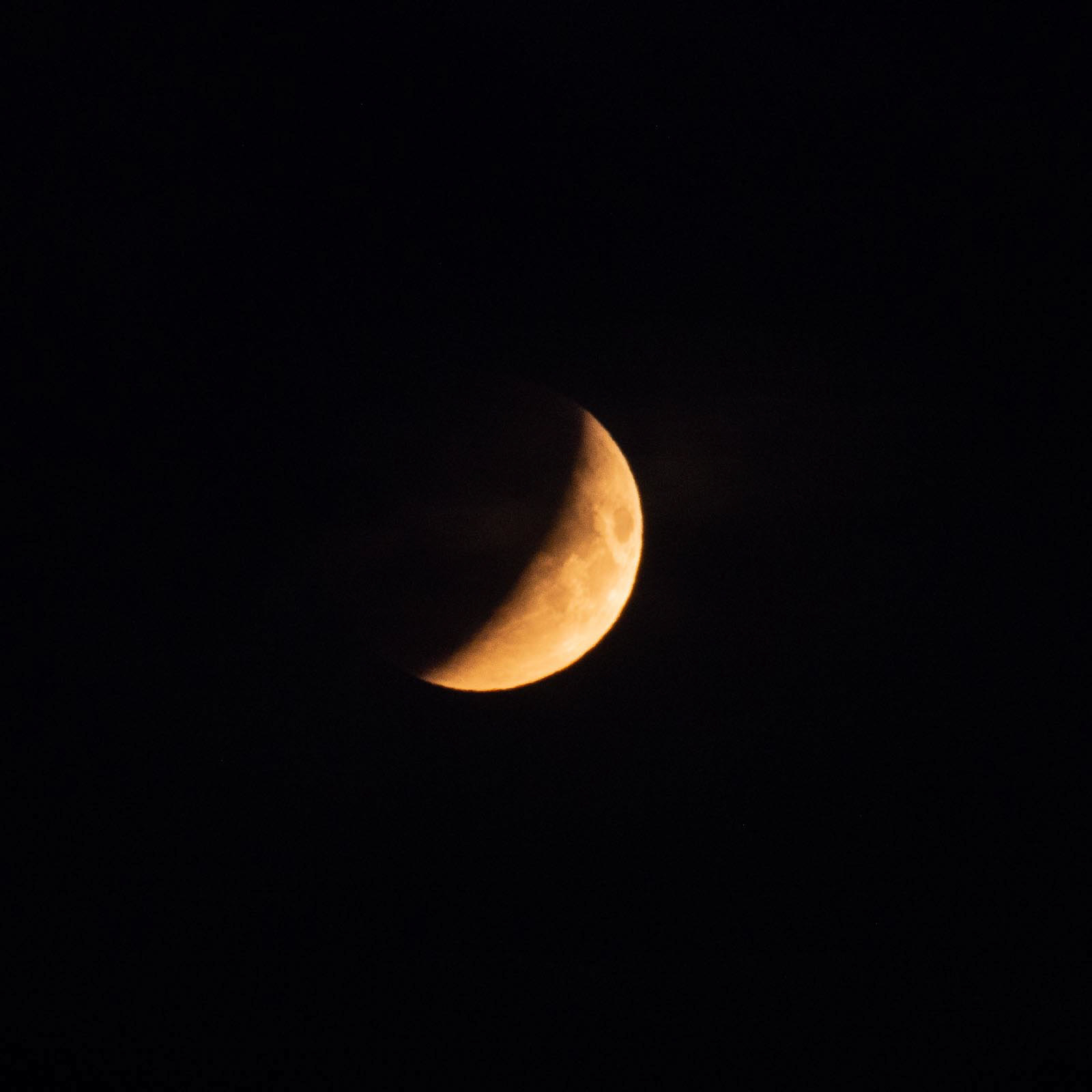 20220516 Partial Eclipse, Moon
