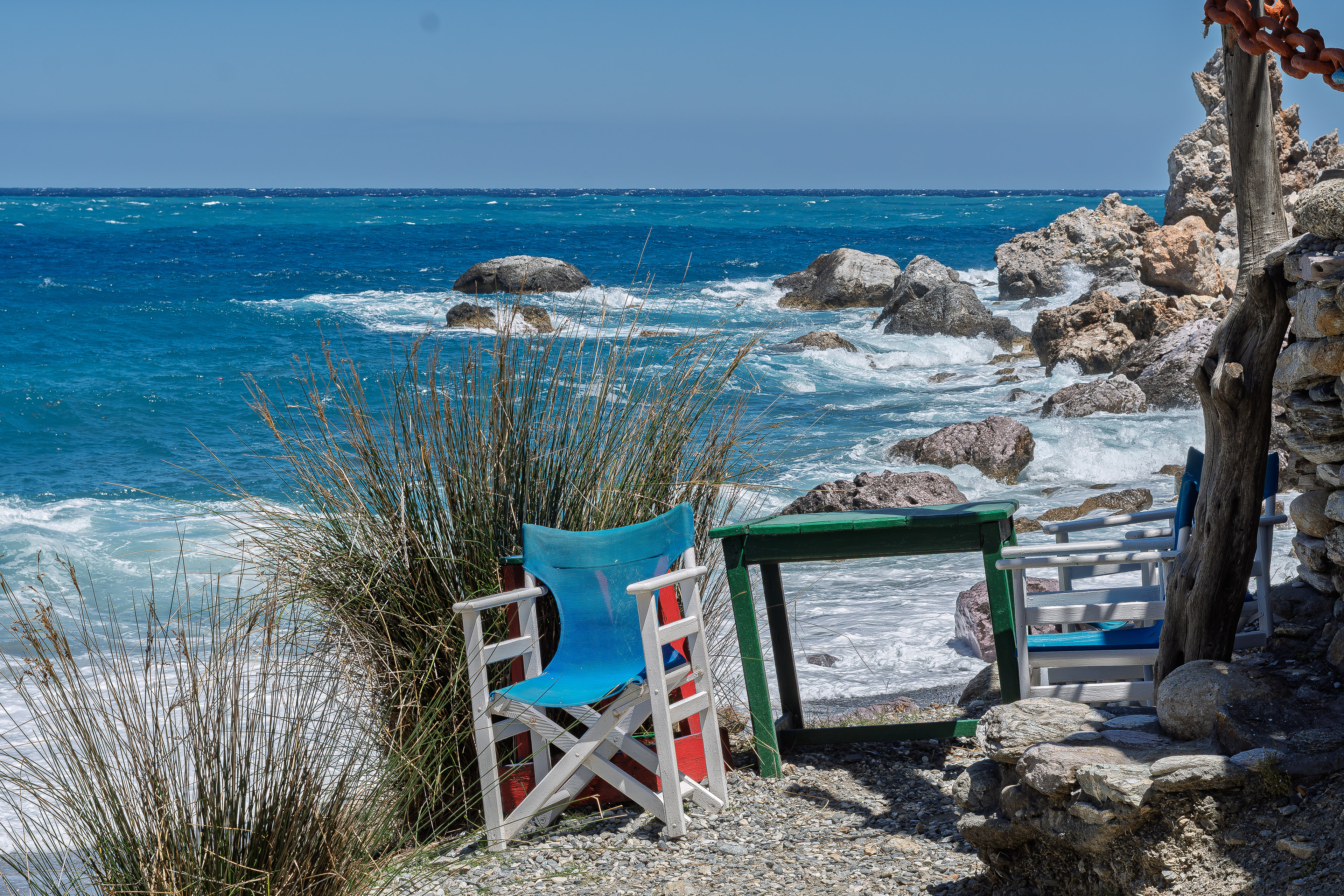posti vuoti @ paralia kastro, skiathos
