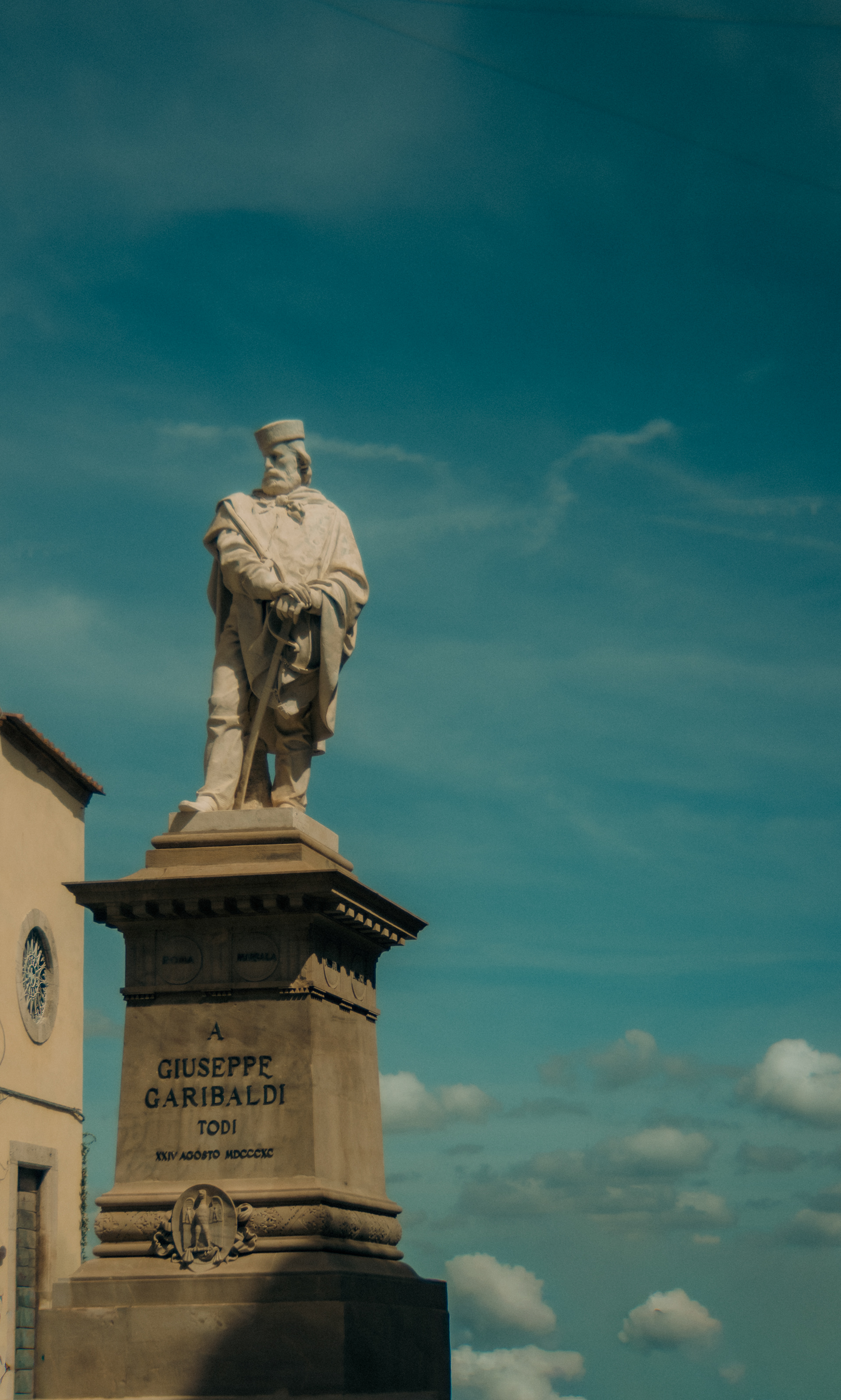 peppino!!! @ piazza del popolo, todi
