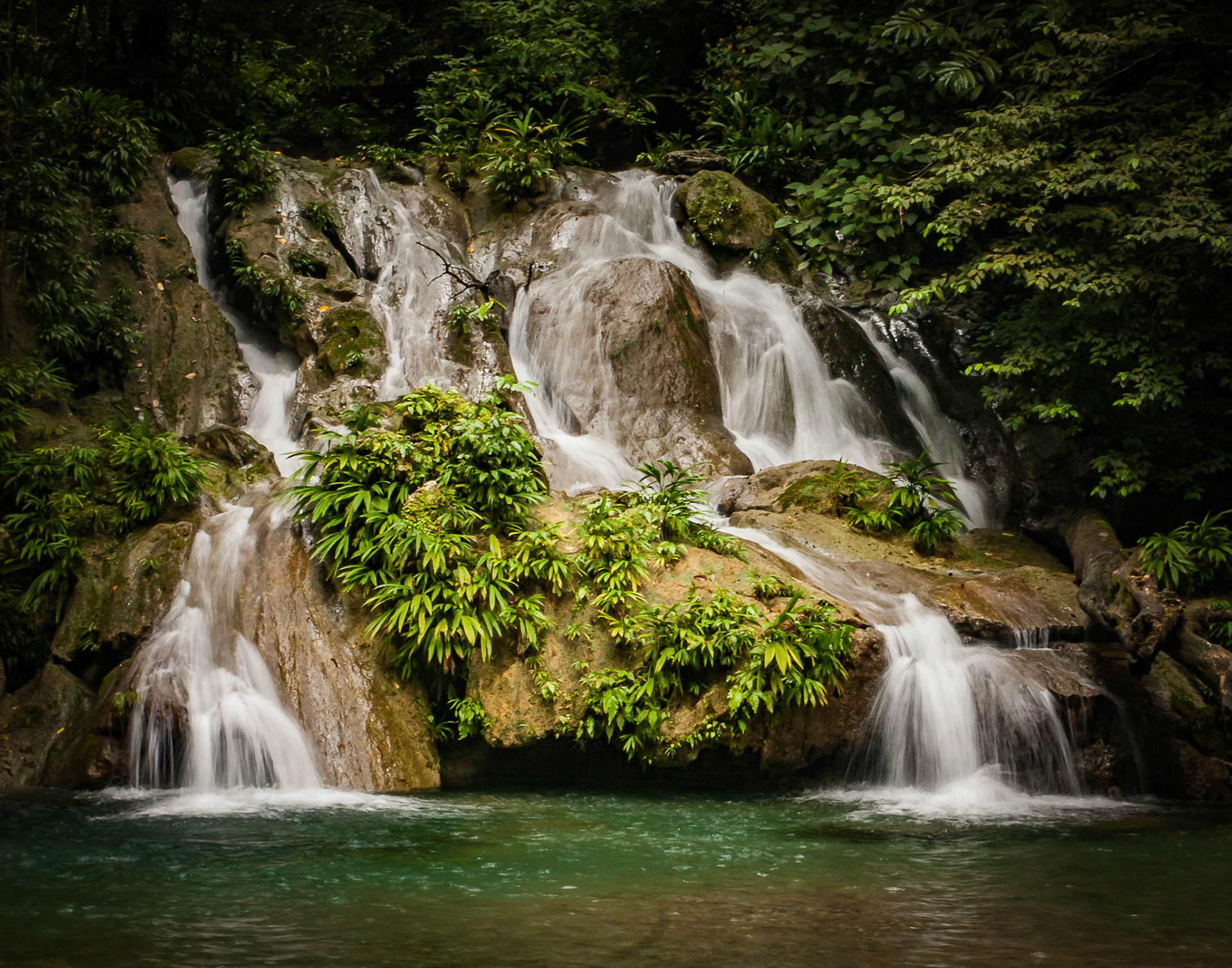 Waterfall at Las Escobas - Guatemala