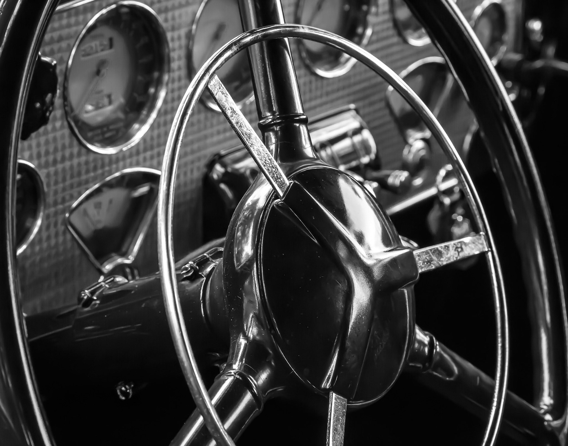 1937 Cord Steering Wheel