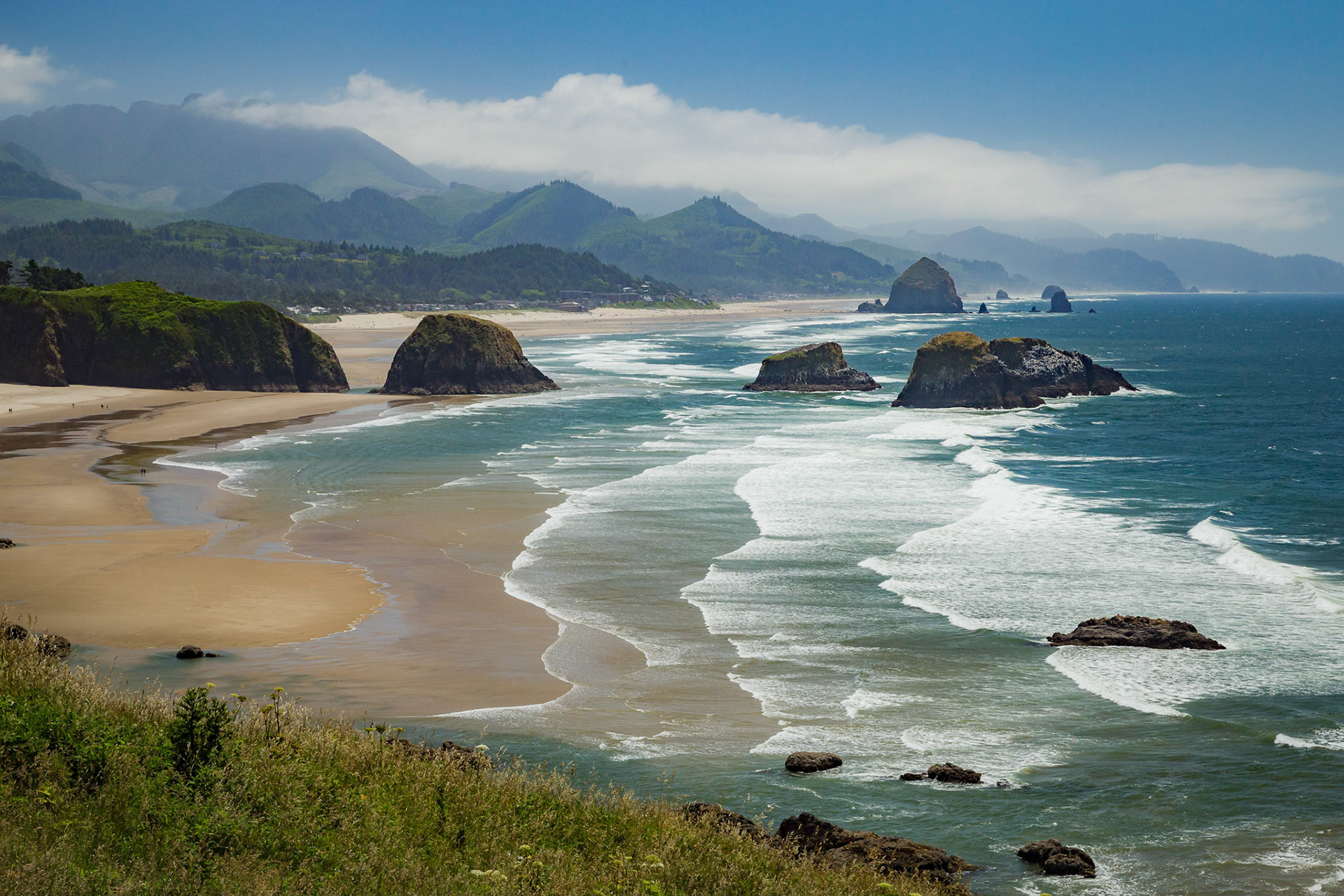View of Cannon Beach - Oregon