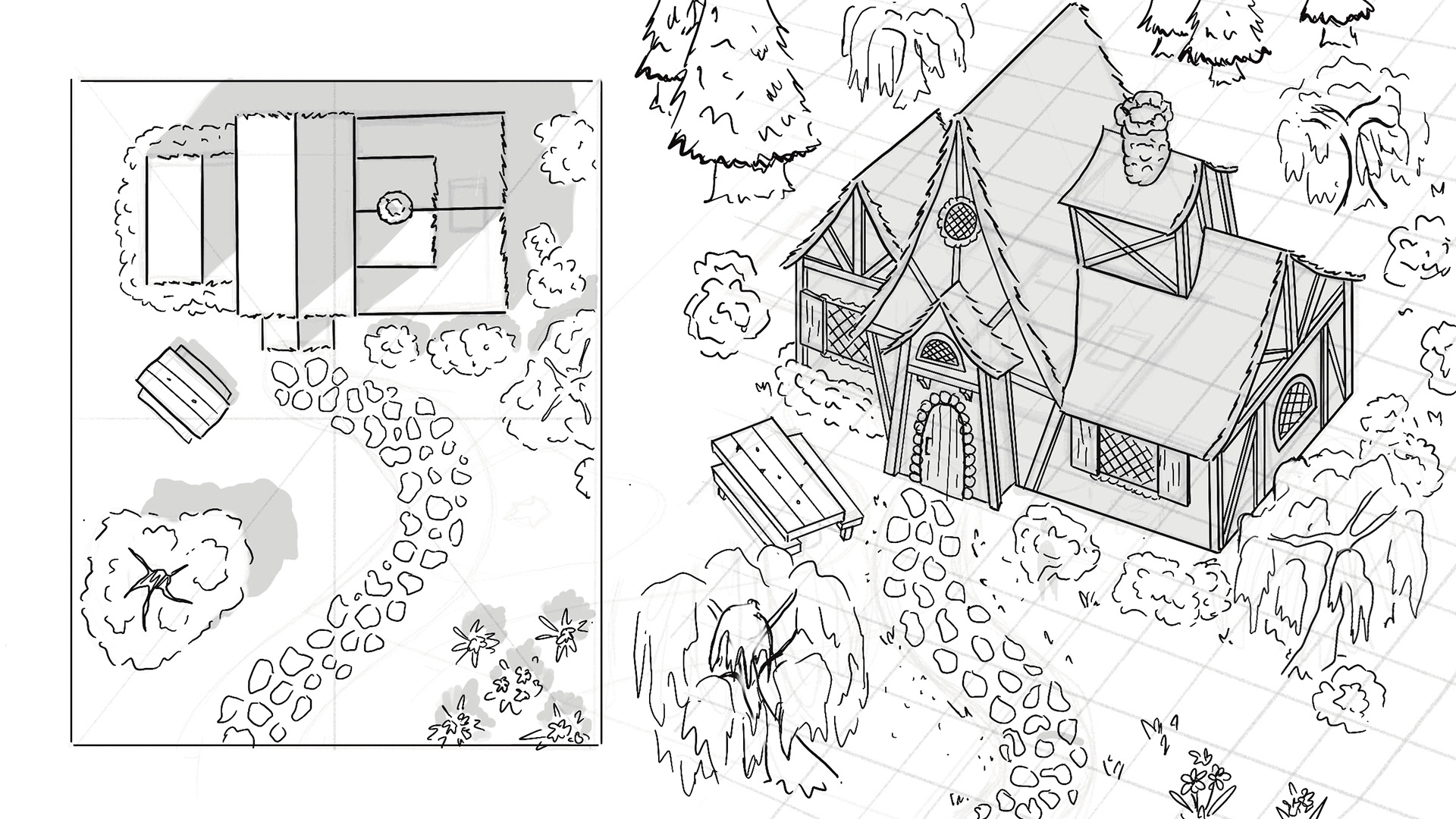 Environment Design Sketch
