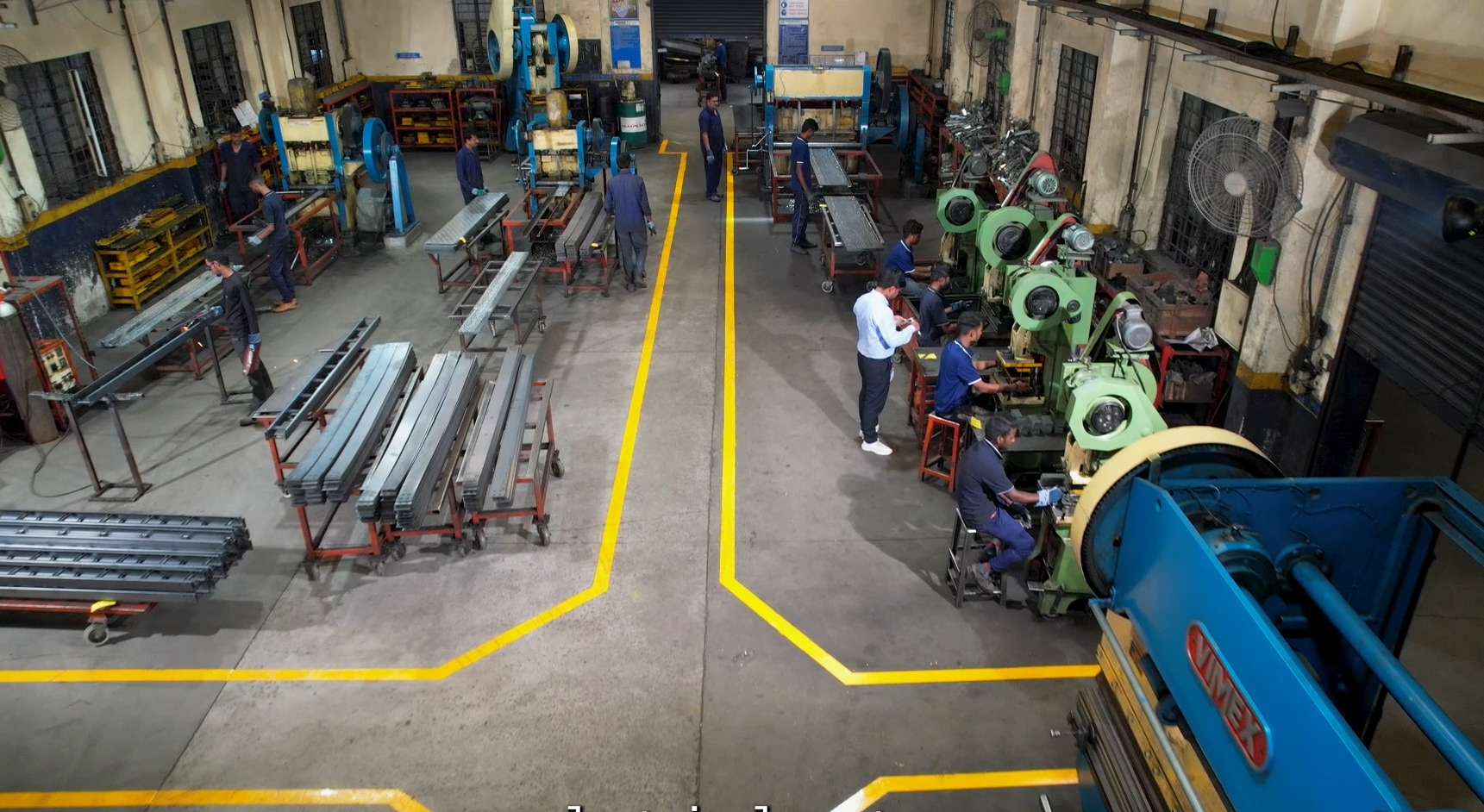 Professional factory interior photography showcasing industrial production environments in Pune and Mumbai