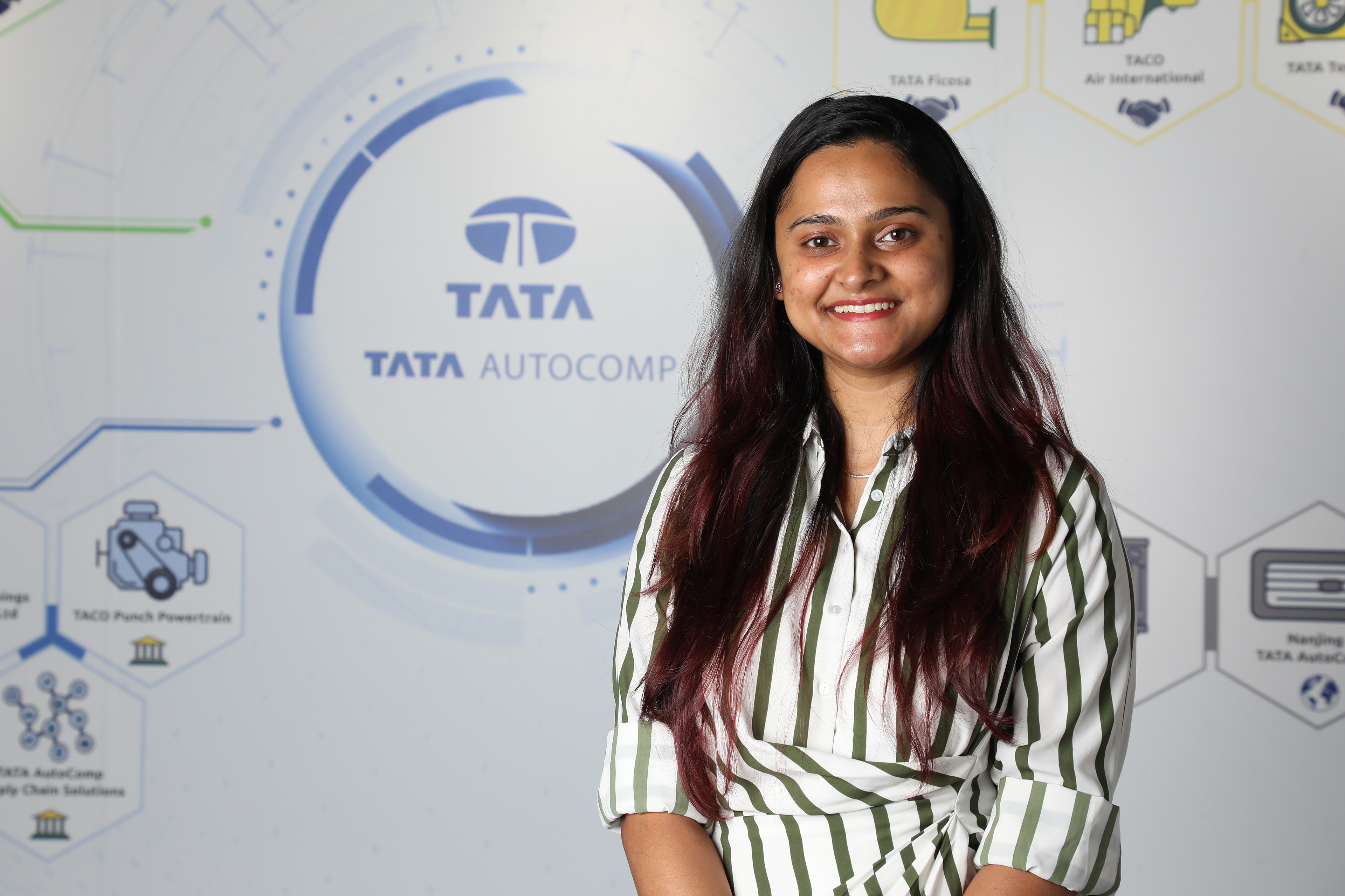 Professional employee portrait photographed for corporate branding-Pune-Mumbai